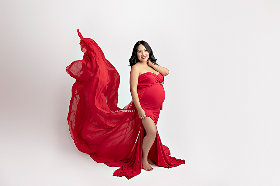 Christmas maternity session 