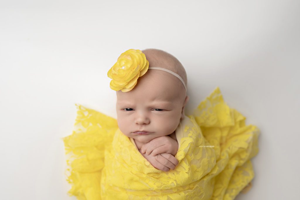 baby girl yellow headband
