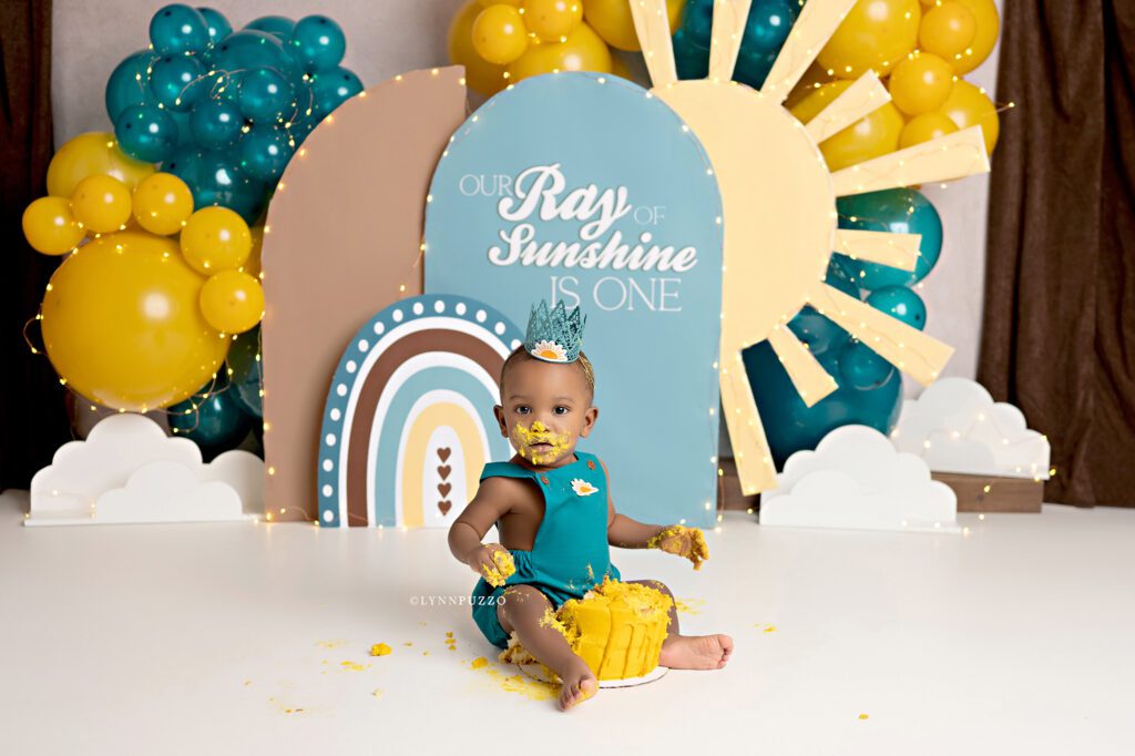 Ray of Sunshine Cake Smash