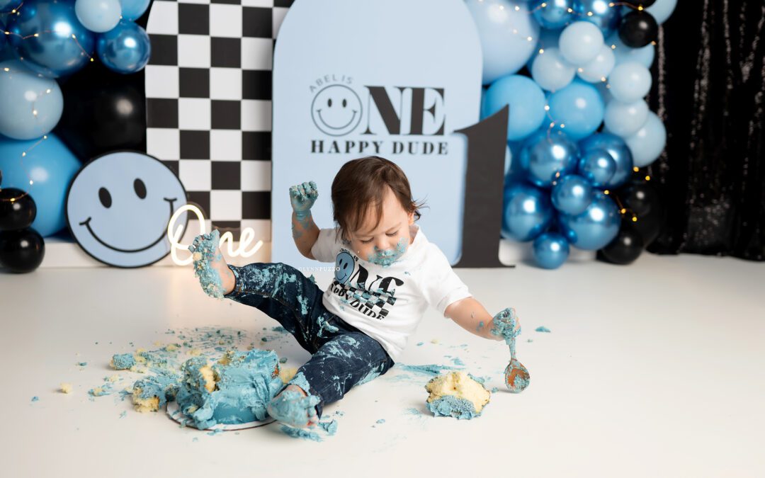 One Happy Dude Cake Smash