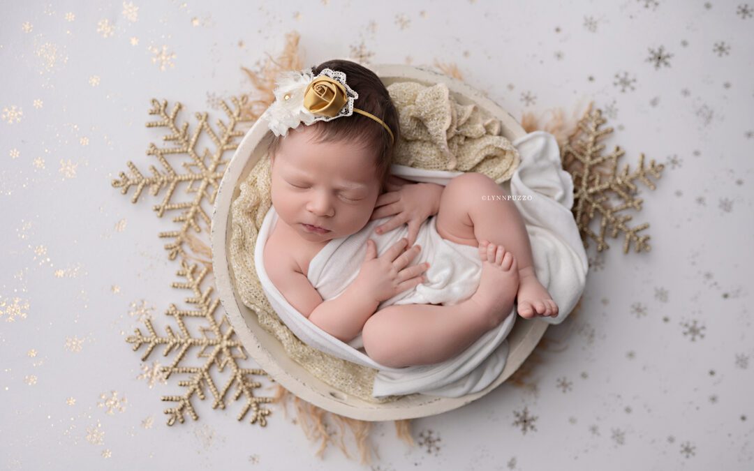 Christmas Baby Photos with Addy